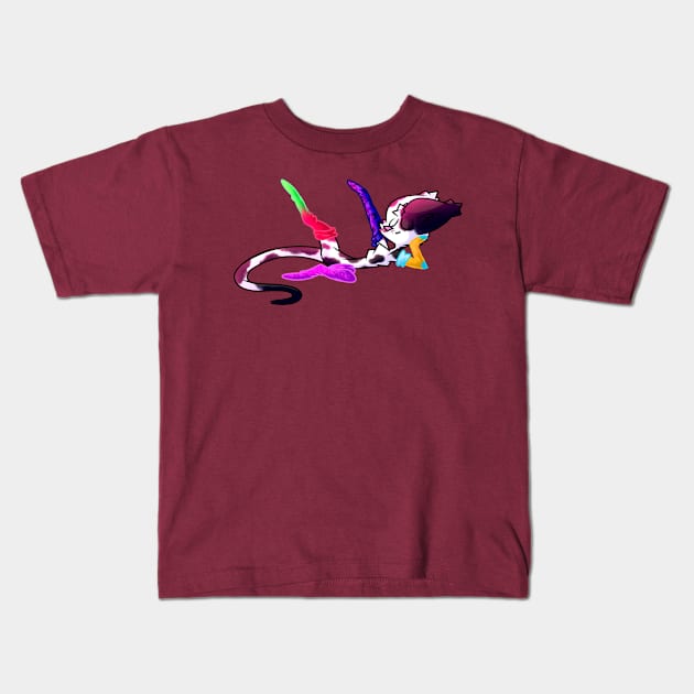 sock king Kids T-Shirt by RainbowRat3